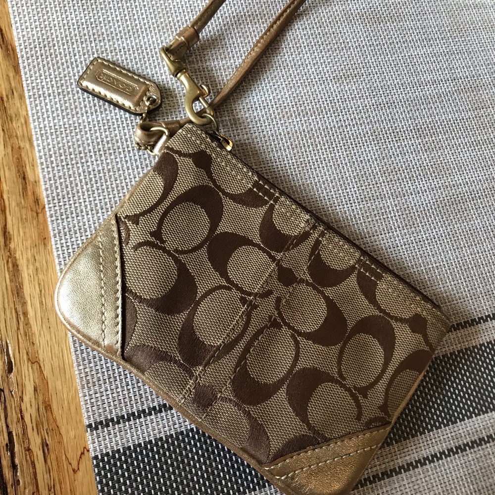 Coach wristlet